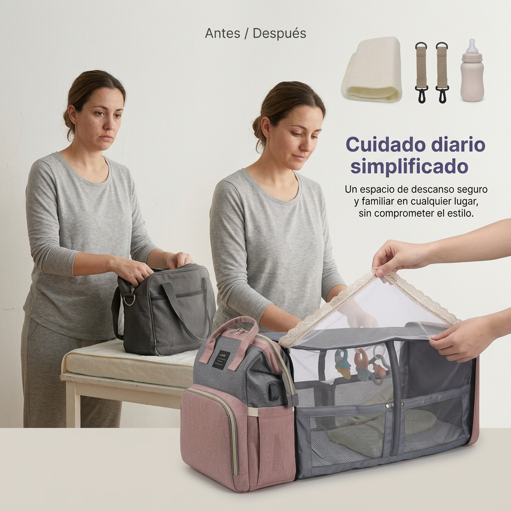 AuraCarry™ Bolso Organizador de Mamá