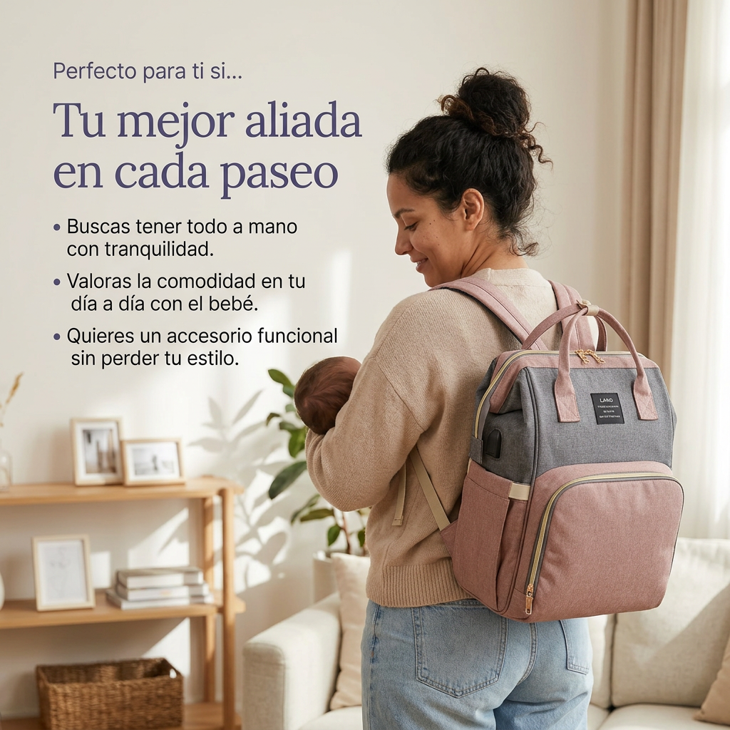 AuraCarry™ Bolso Organizador de Mamá