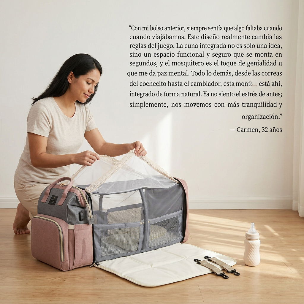 AuraCarry™ Bolso Organizador de Mamá