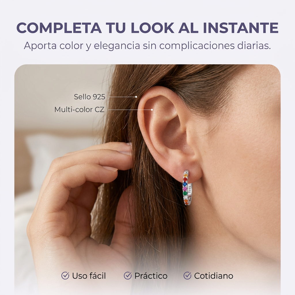 AuraPop™ Pendientes Color Joy
