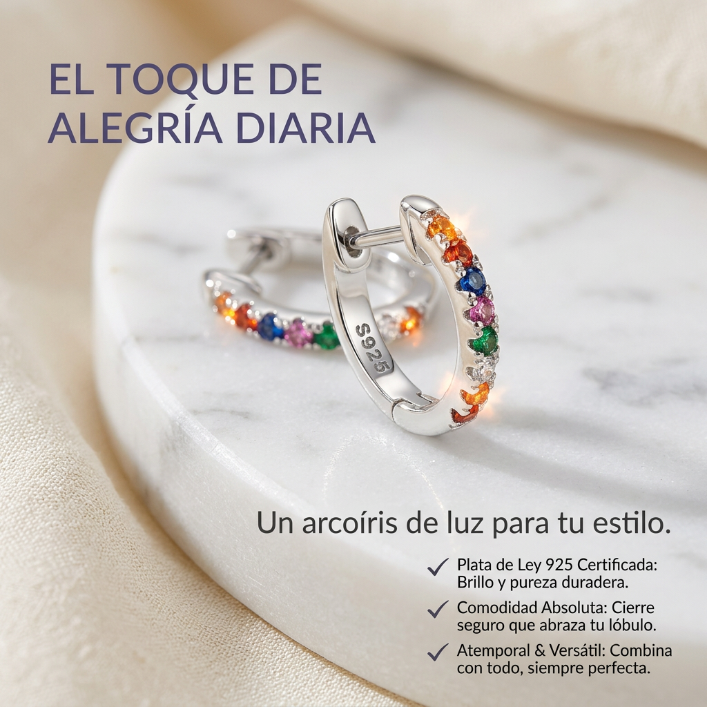 AuraPop™ Pendientes Color Joy