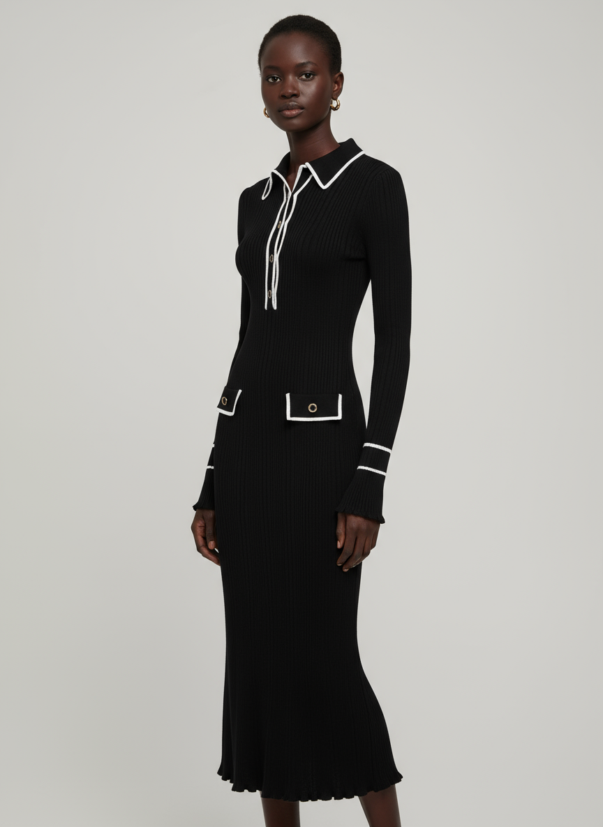 Lunara Knit – Estilo clásico y silueta moderna