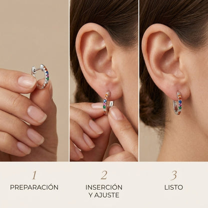 AuraPop™ Pendientes Color Joy