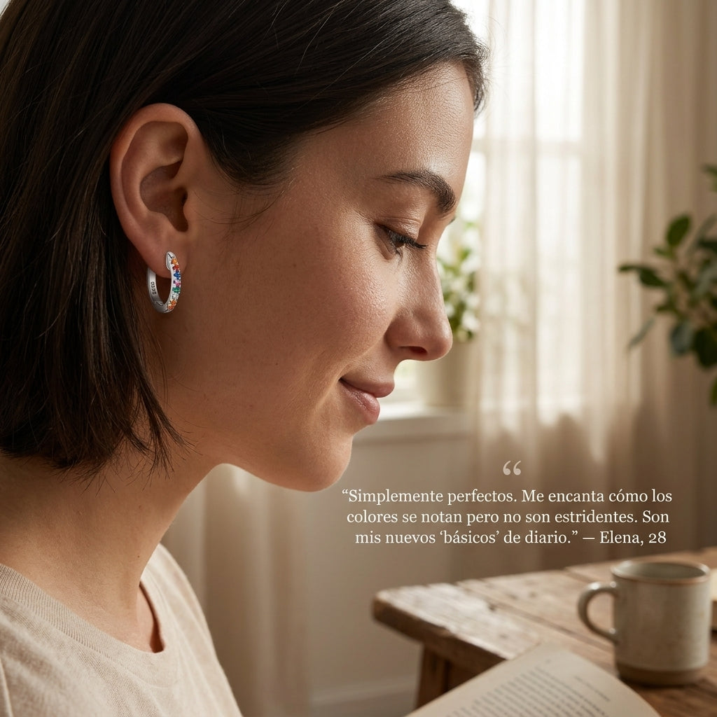 AuraPop™ Pendientes Color Joy