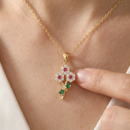 AuraBloom™ Collar Flor Brillante