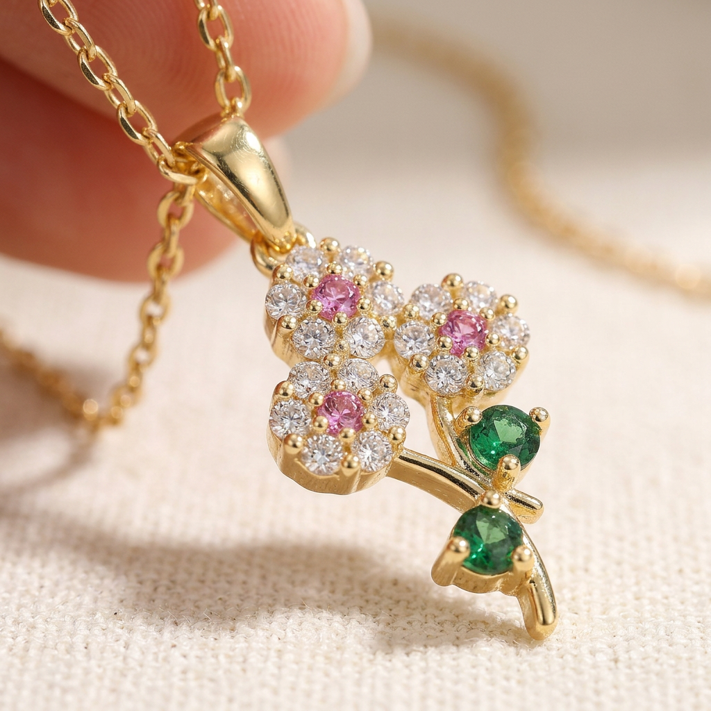 AuraBloom™ Collar Flor Brillante