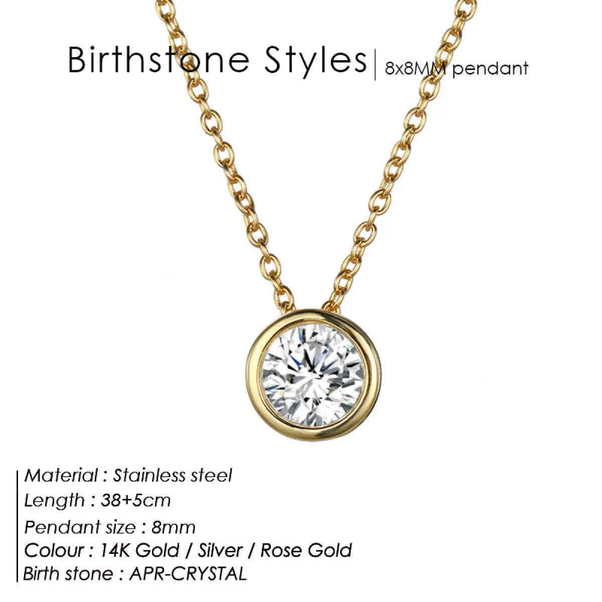 AuraBirth™ Collar Piedra Natal