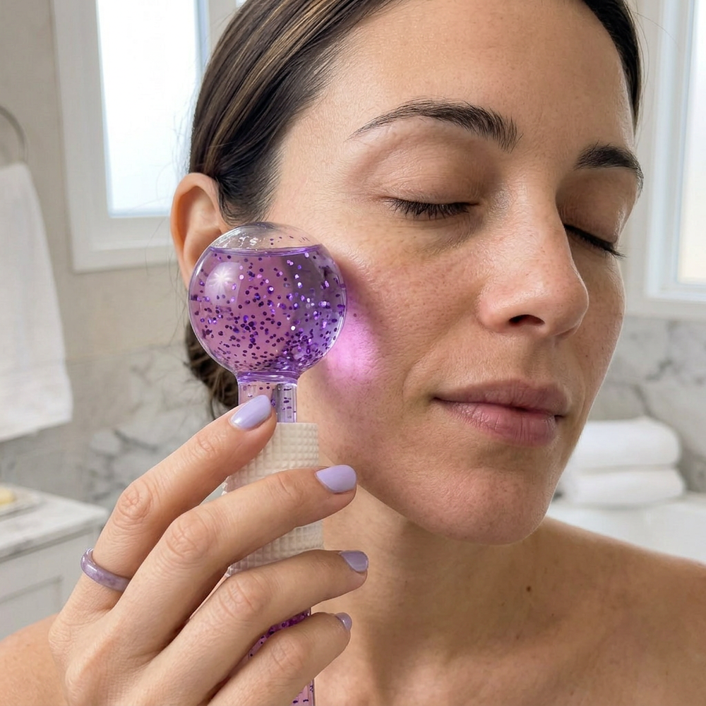 AuraWave™ Masajeador facial Crystal Ice