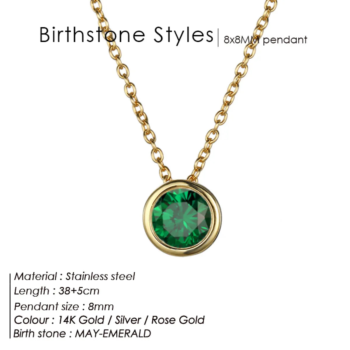 AuraBirth™ Collar Piedra Natal