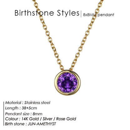 AuraBirth™ Collar Piedra Natal