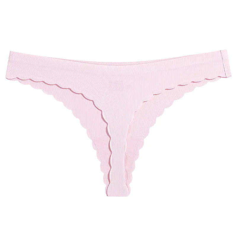 AuraPetal Thong™ – Tanga Invisible Ondulado 360°