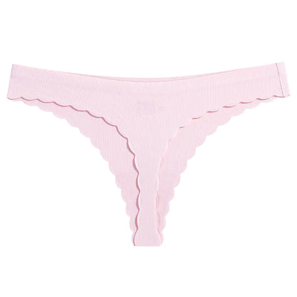 AuraPetal Thong™ – Tanga Invisible Ondulado 360°